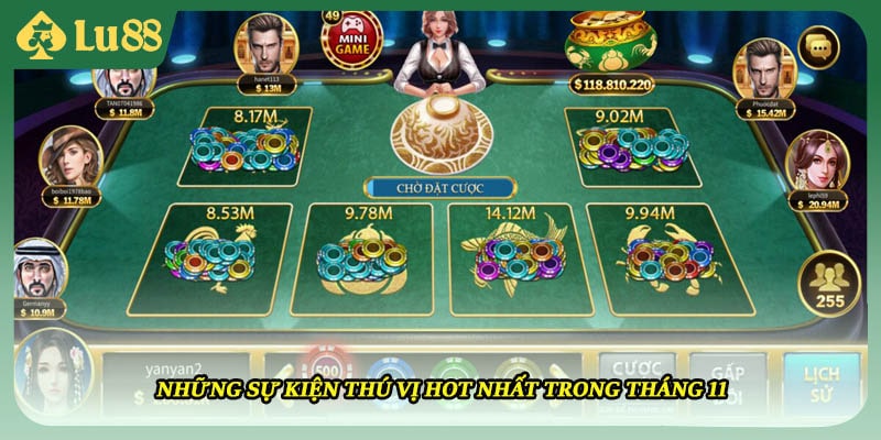 Những sự kiện thú vị hot nhất trong tháng 11